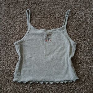 🧚‍♀️​Forever 21 ●LA Hand Graphic Cropped Tank